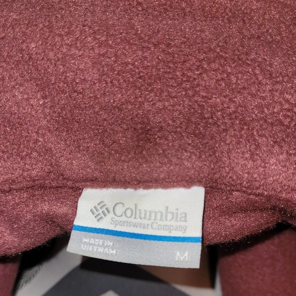 Women's Columbia Fleece Zip Up Jacket - Picture 7 of 7